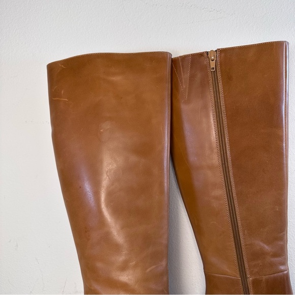 Tony Bianco Izia Boot in Whiskey brown knee high heel stiletto leather - Picture 4 of 14